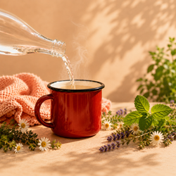 Ajouter de l’eau dans la tasse